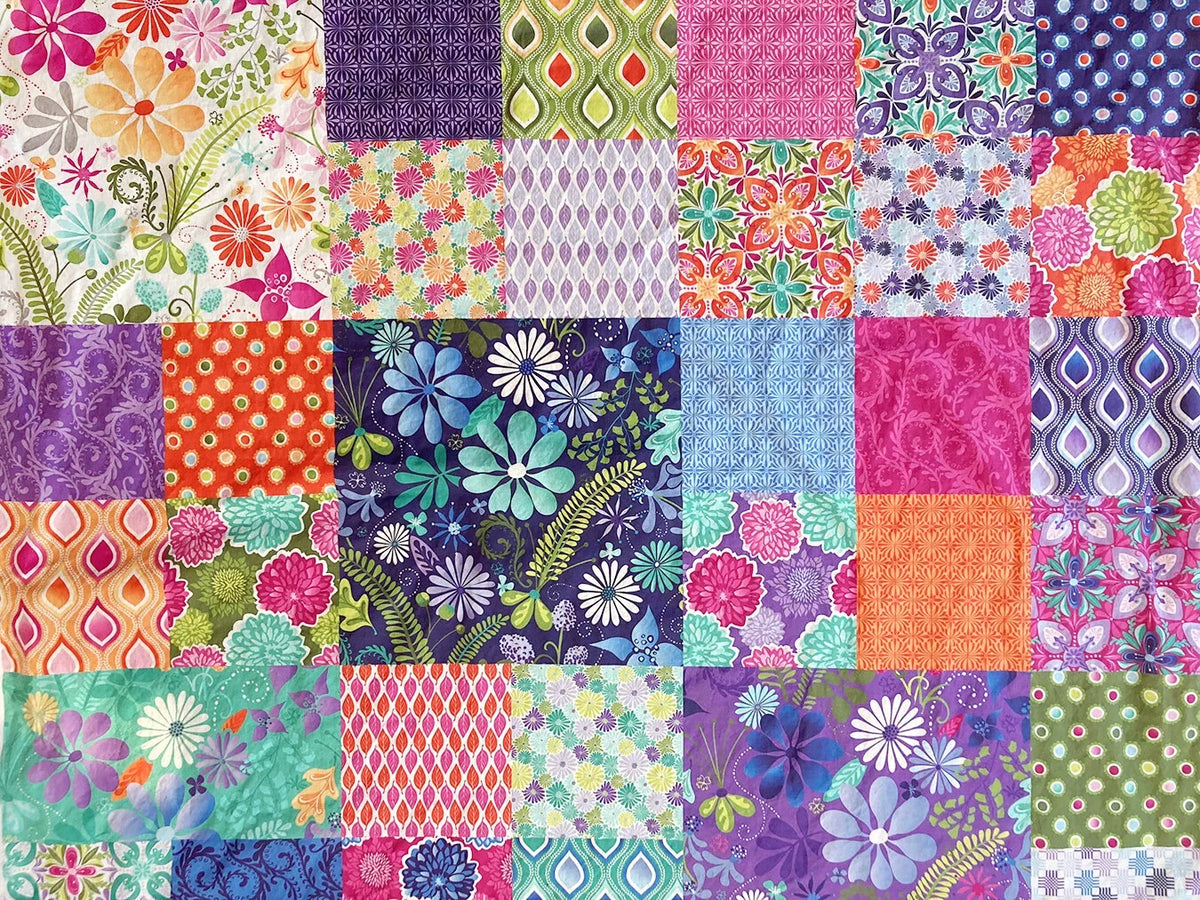 How to Make Seamless Scrappy Binding Using Spoonflower