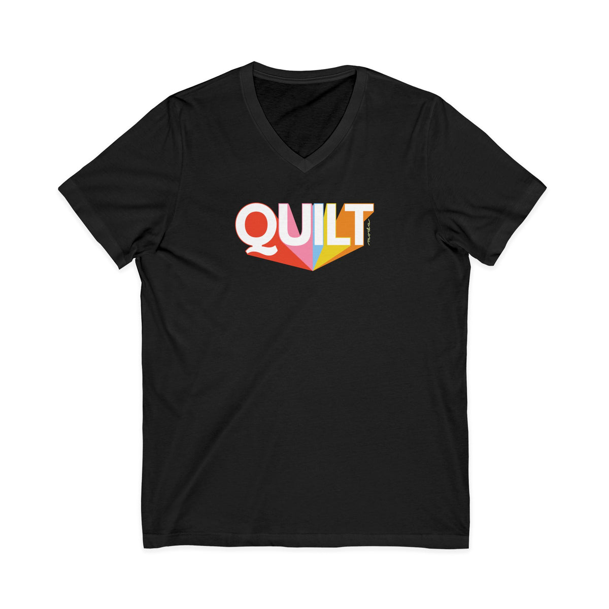 Moda Quilt V-Neck