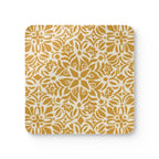 Kerala Gold Cork Coaster Set