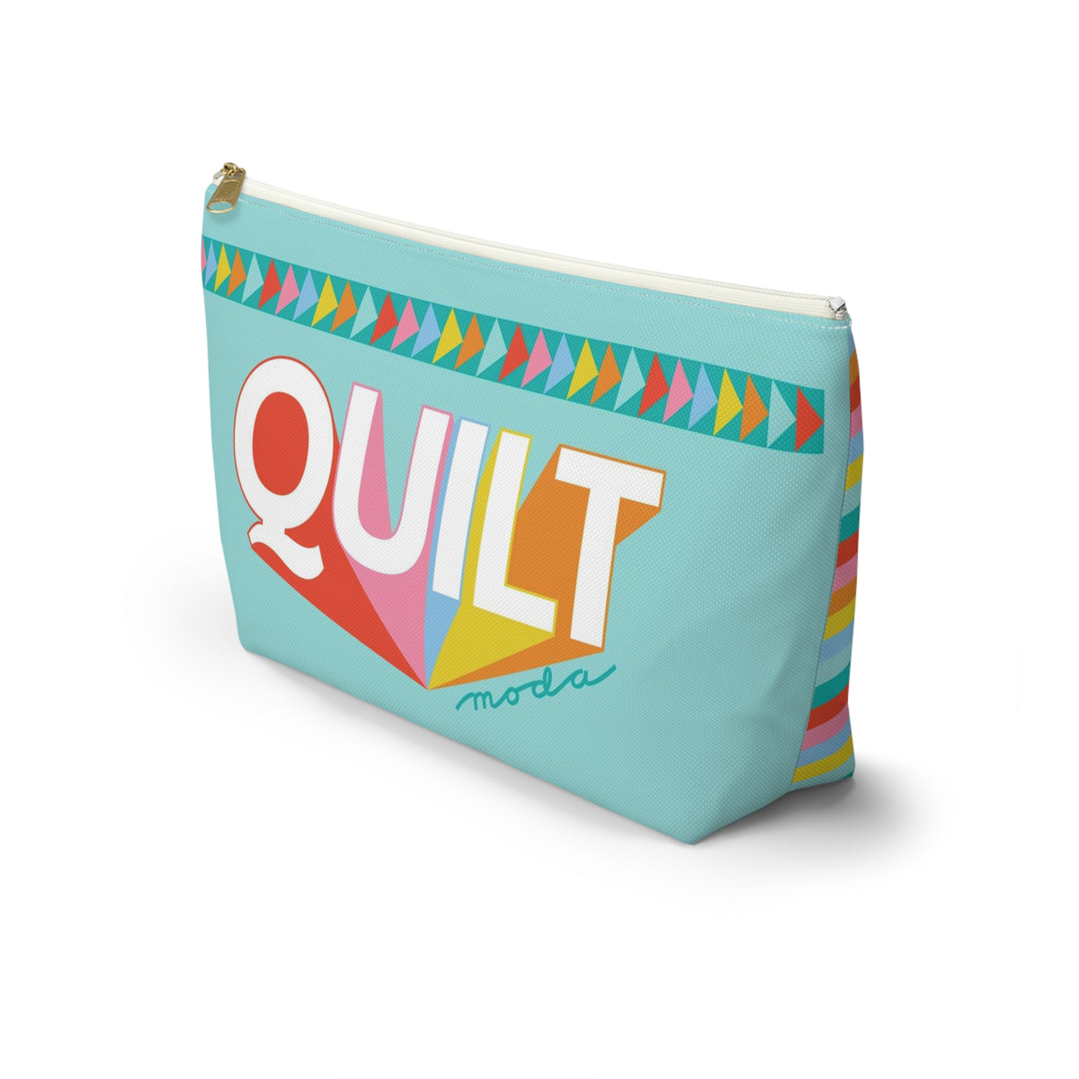 Moda Quilt Zip Pouches