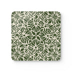 Kerala Green Cork Coaster Set