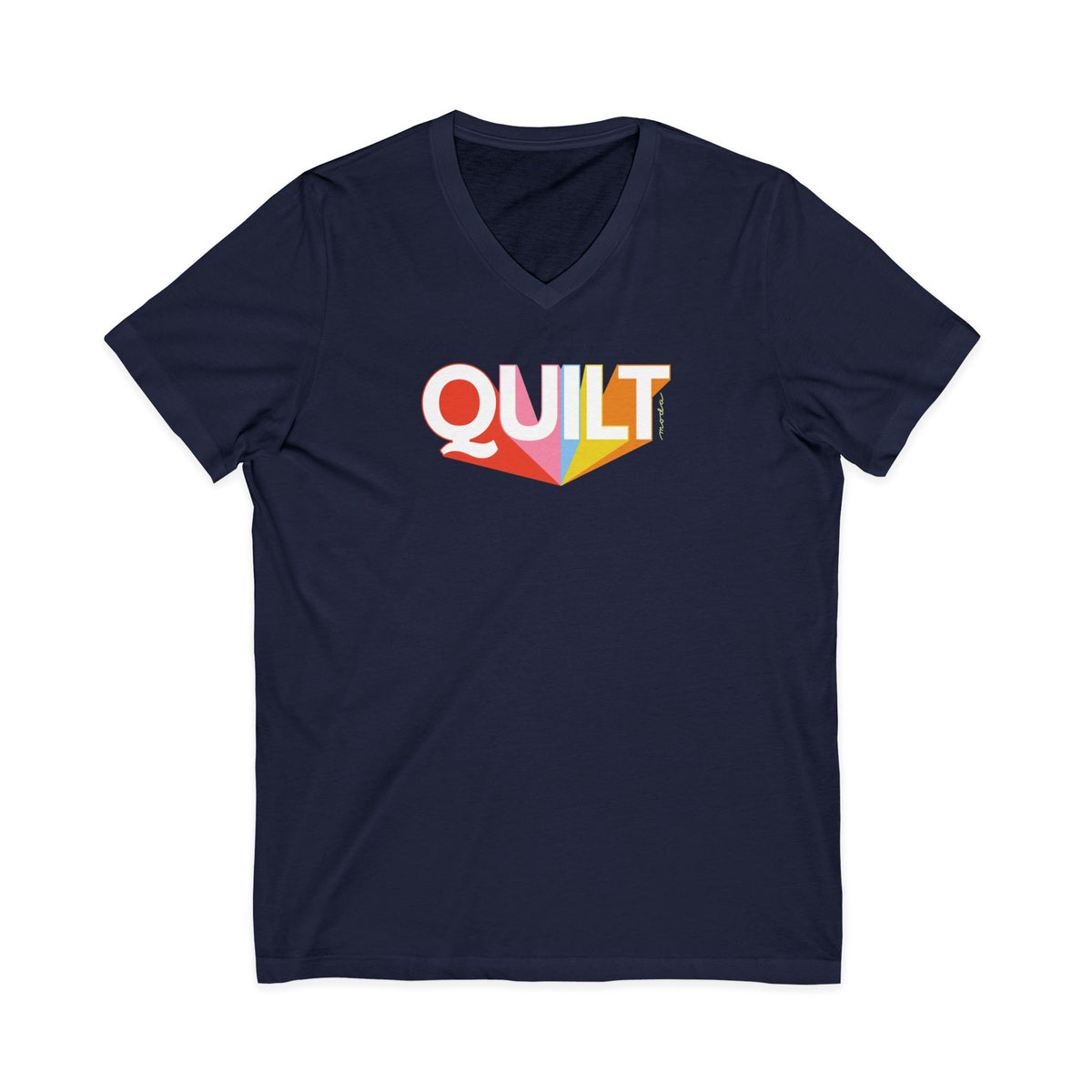 Moda Quilt V-Neck