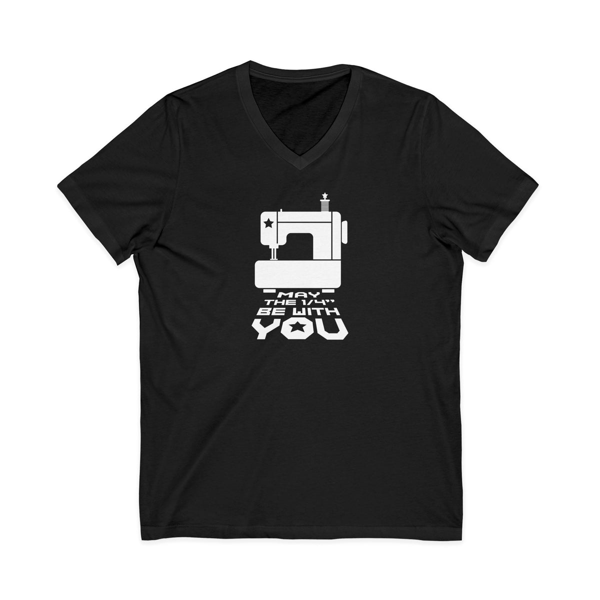 May the 1/4" Be With You V-Neck
