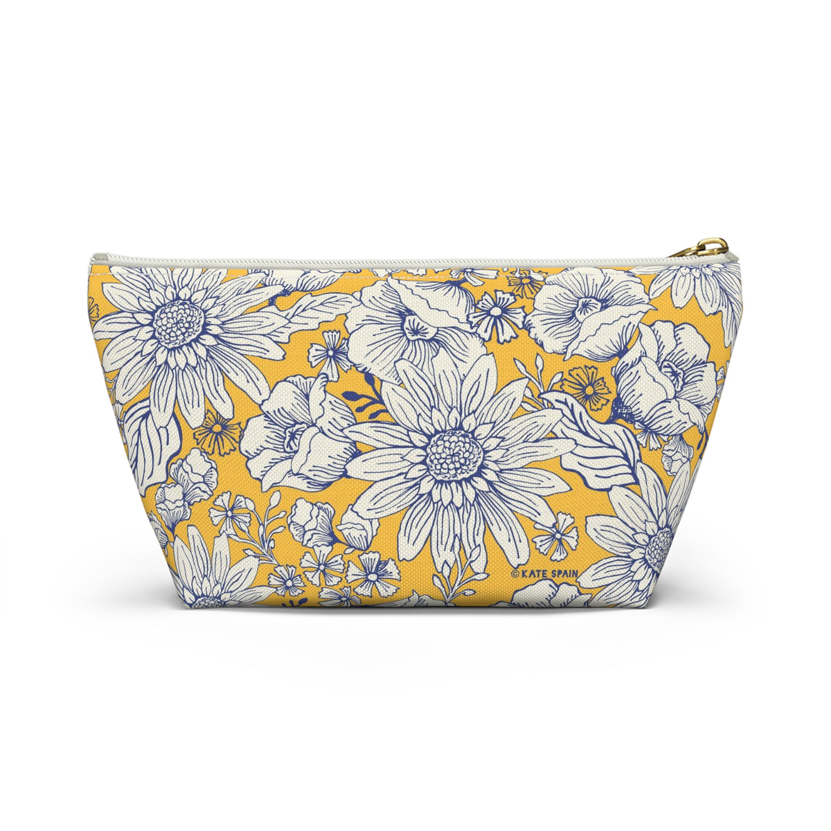 Jardin Zip Pouch Yellow