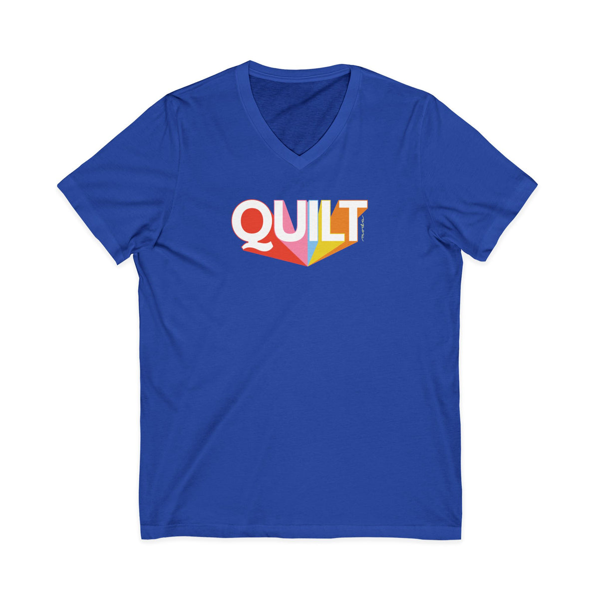 Moda Quilt V-Neck