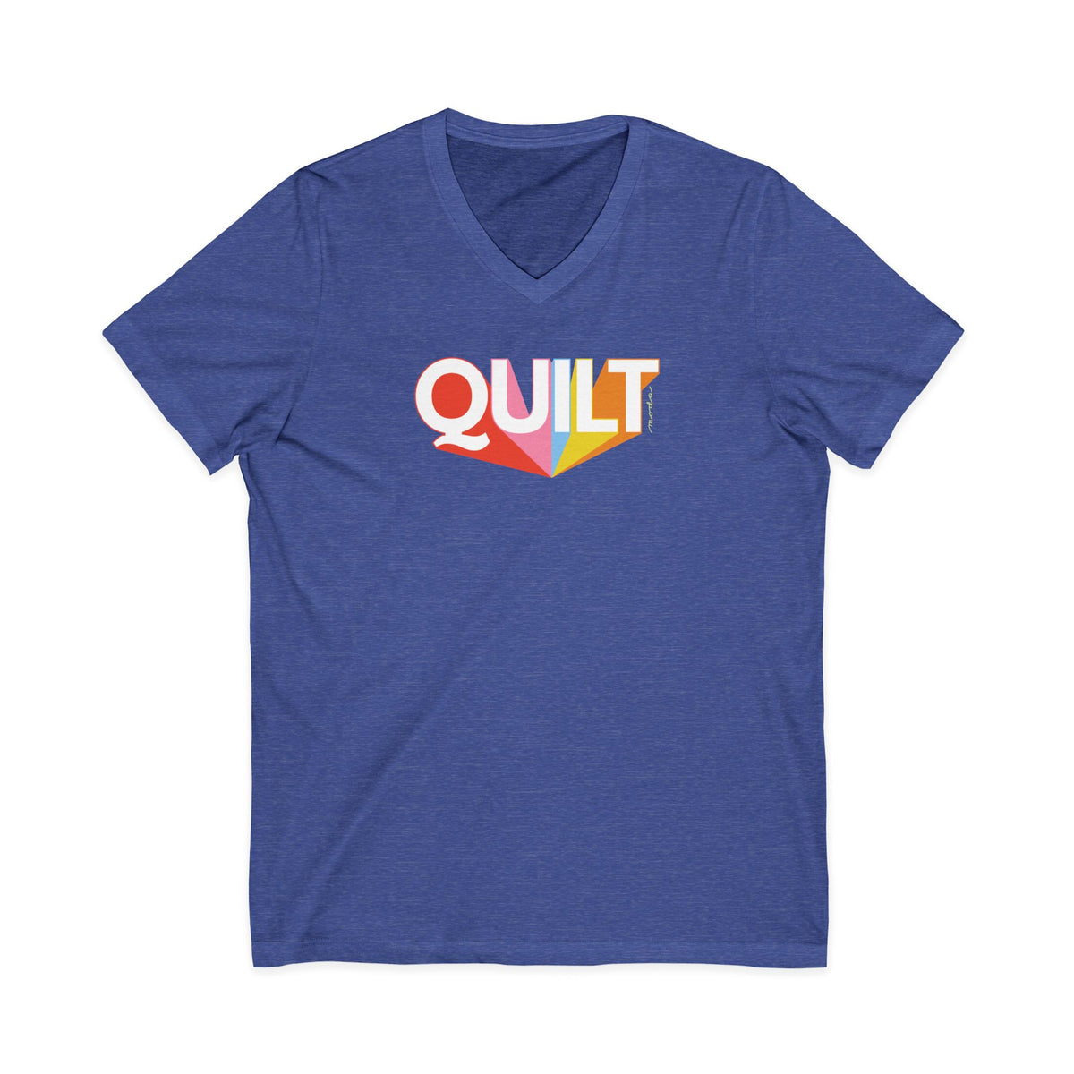 Moda Quilt V-Neck
