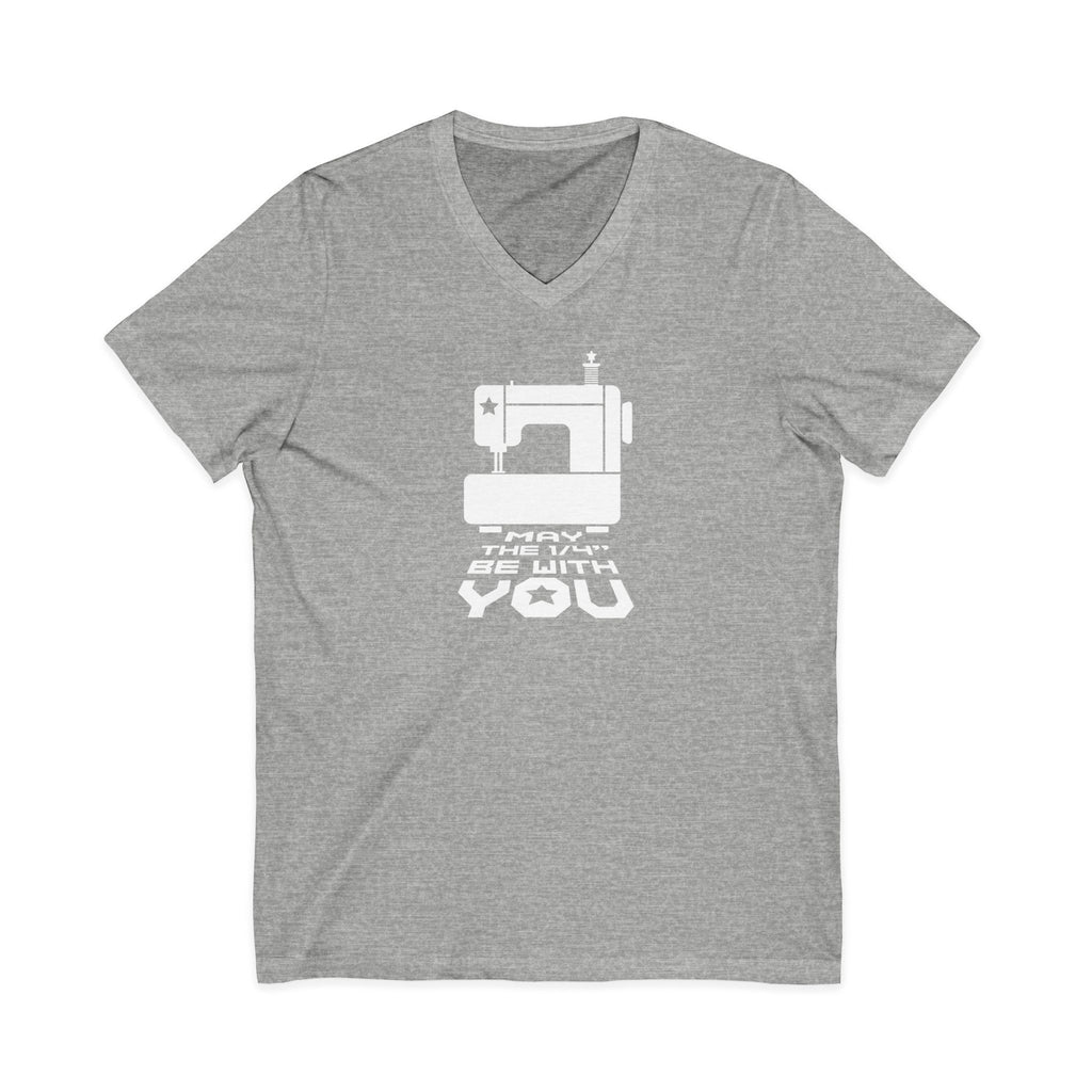 May the 1/4" Be With You V-Neck