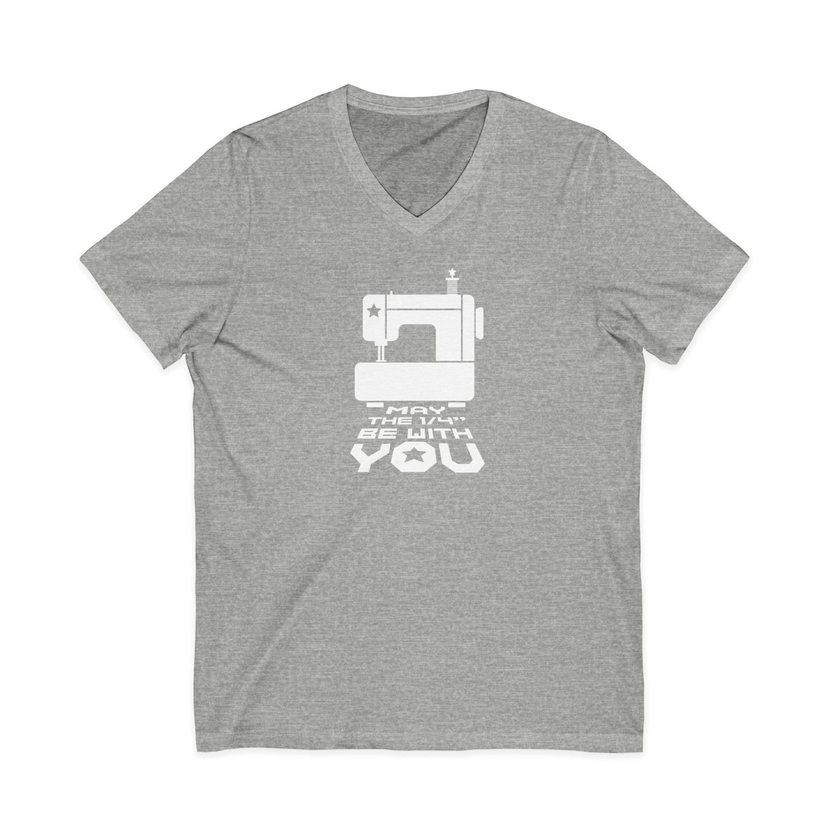 May the 1/4" Be With You V-Neck