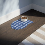 Fish Pattern Pet Feeding Mat — Non-Slip Waterproof Cat & Dog Bowl Placemat