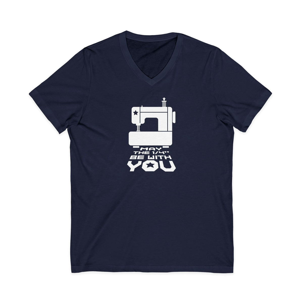 May the 1/4" Be With You V-Neck