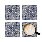 Kerala Navy Cork Coaster Set