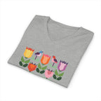 Birds + Blooms V-Neck
