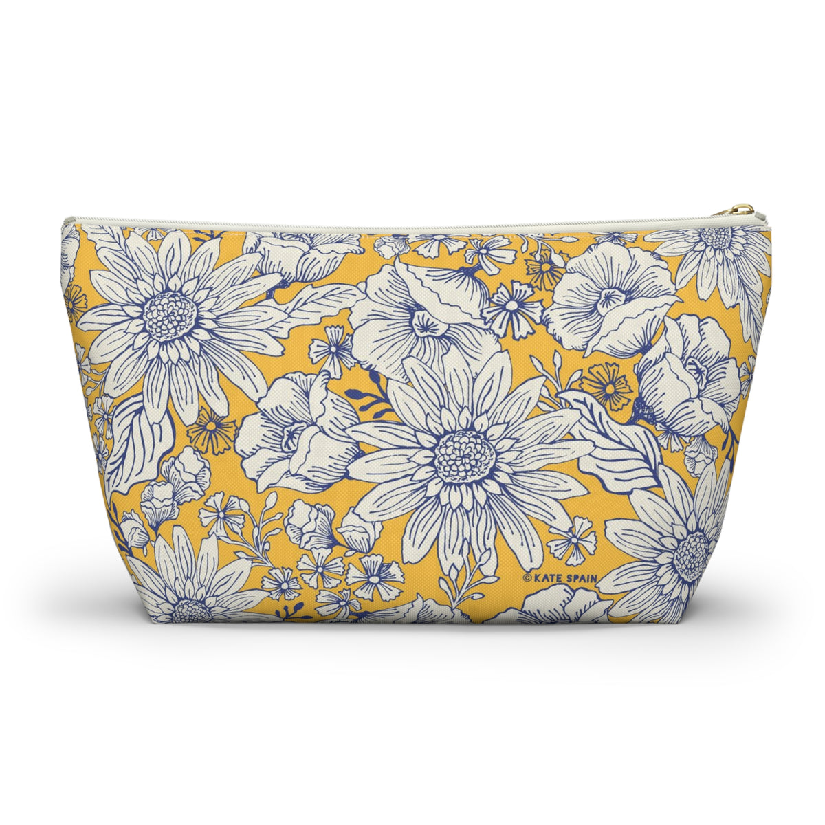 Jardin Zip Pouch Yellow