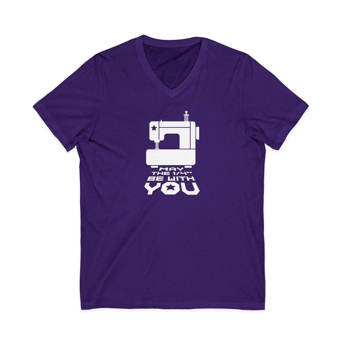 May the 1/4" Be With You V-Neck