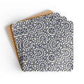 Canto Plum Cork Coaster Set