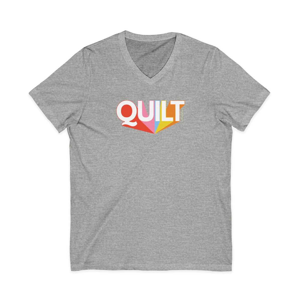 Moda Quilt V-Neck
