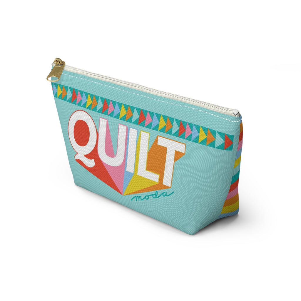 Moda Quilt Zip Pouches
