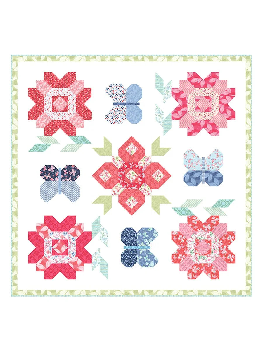 Atrium quilt pattern - front cover