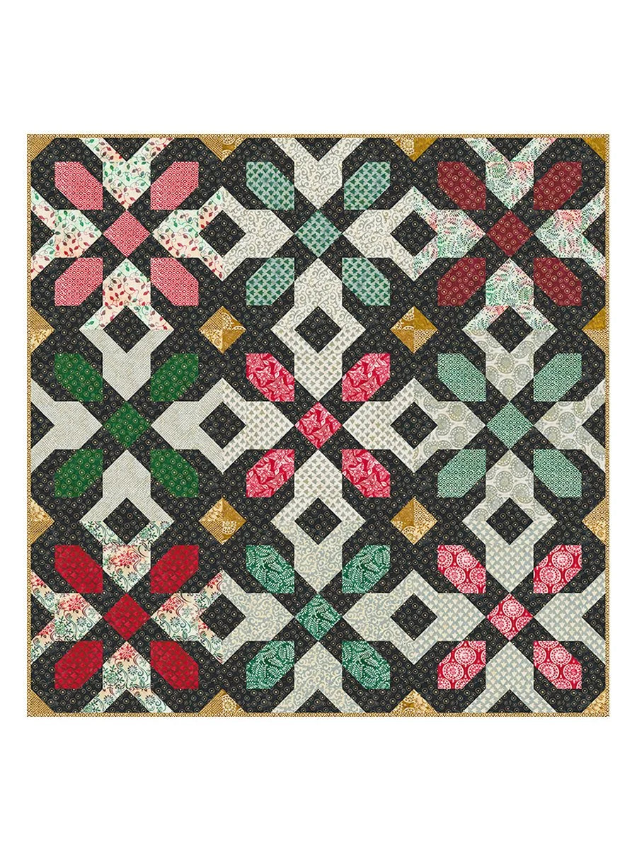 Blizzard quilt pattern - front cover