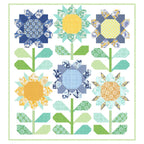 Bloom quilt pattern - finished quilt