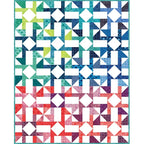 Calypso quilt pattern - finished quilt