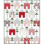 Chalet quilt pattern - finished quilt