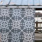 Cold Front quilt pattern - finished quilt