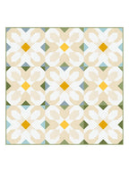 Cosmos quilt pattern - front cover