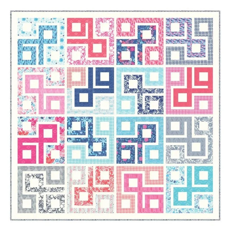 Destination quilt pattern - front cover
