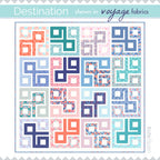 Destination quilt pattern - additional photo