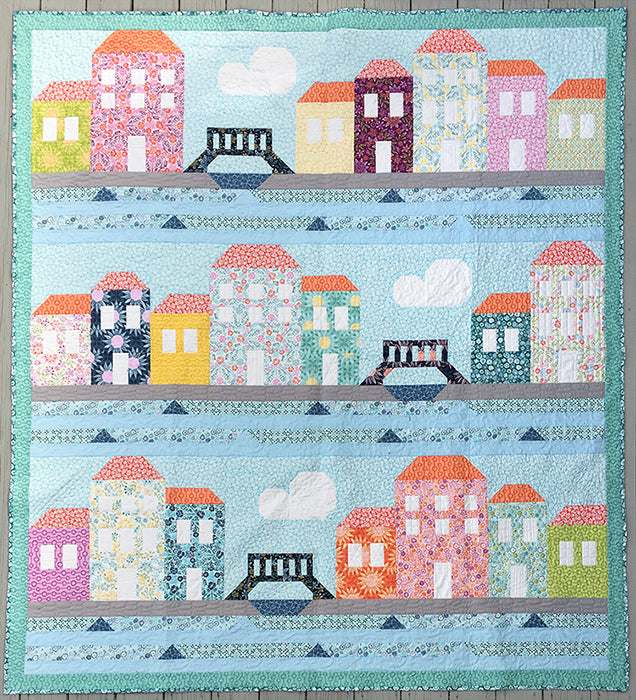 Grand Canal quilt pattern - additional photo
