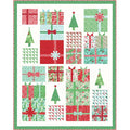 Jingle quilt pattern - finished quilt