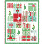 Jingle quilt pattern - finished quilt