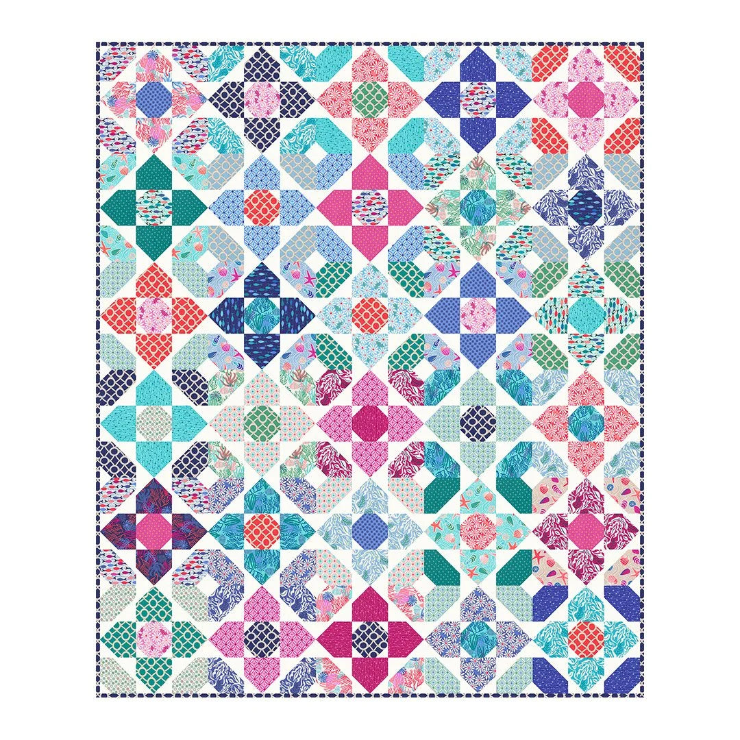 Sand Dollar quilt pattern - additional photo