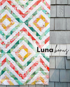 Luna quilt pattern bonus design option