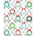 Merry + Bright quilt pattern - finished quilt