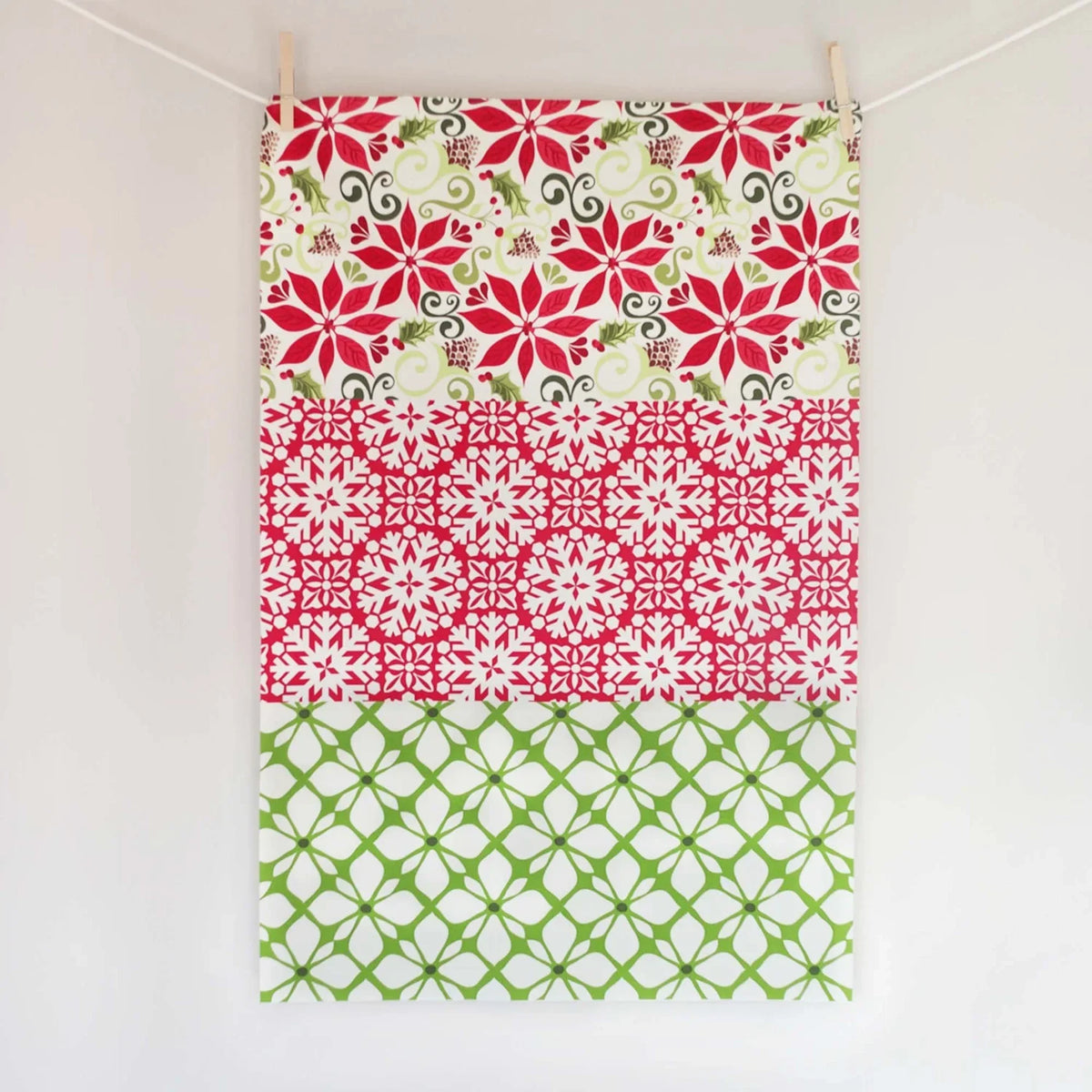 Christmas Bite-size Fabric Panels