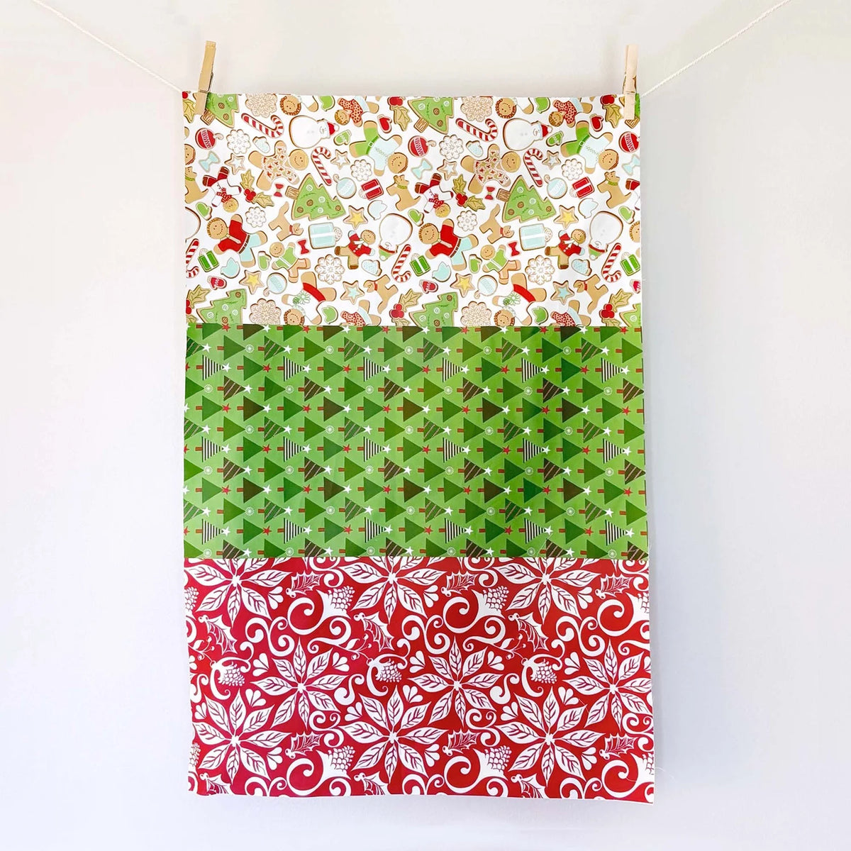 Christmas Bite-size Fabric Panels