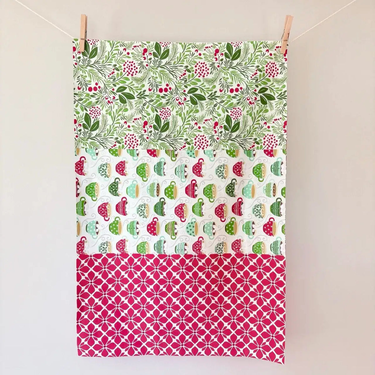 Christmas Bite-size Fabric Panels